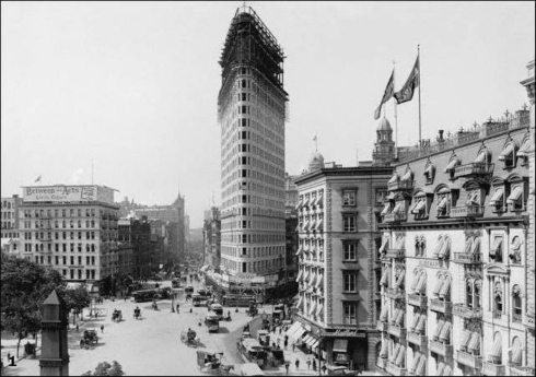 Flatiron Building, Originally called the Fuller Building, 1902