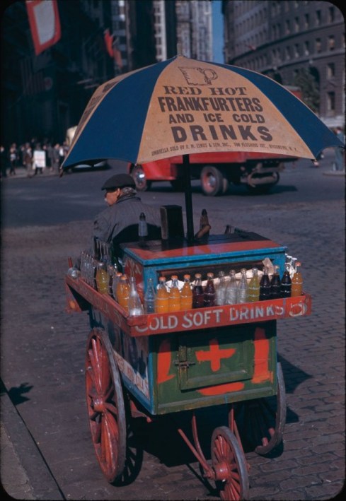Portable Soft Drink Stand, 1941