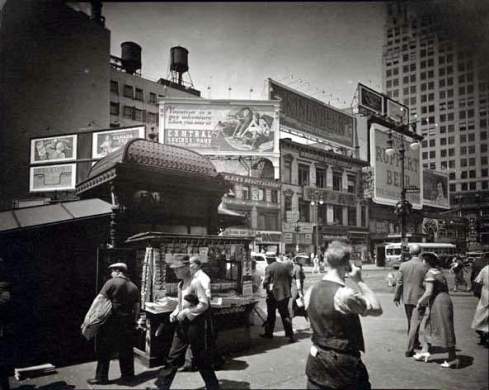 Union Square with Turkish Subway Kiosk